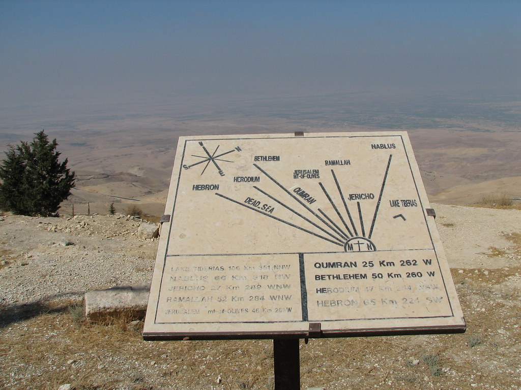 Directions at mount nebo Mount Nebo is the place where Moz… Flickr