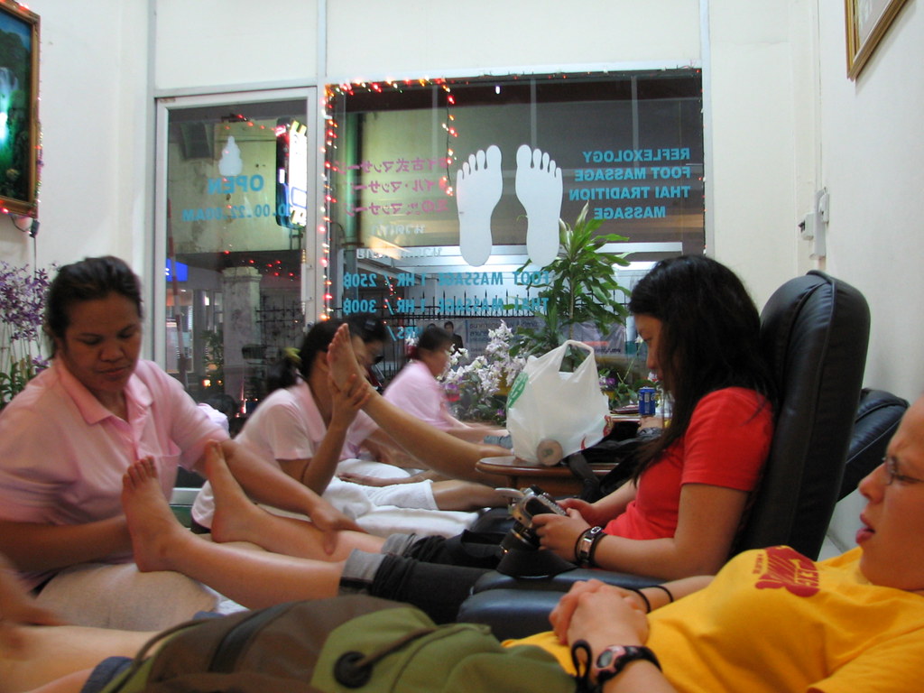 Foot Massage Bangkok, Thailand glazaro Flickr