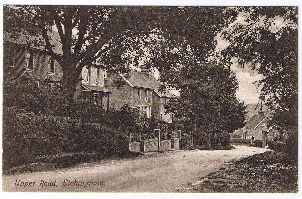 Etchingham, East sussex An early postcard {posted Octber 1… Flickr