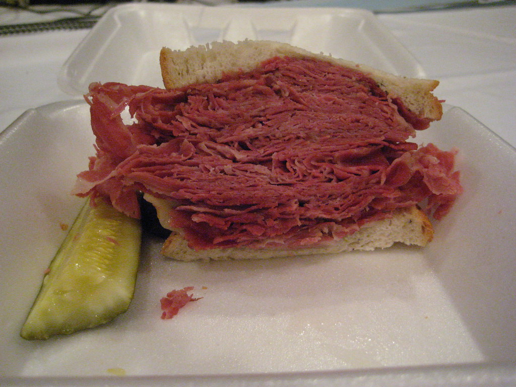 Corned beef sandwich Purchased at Karl's Inn of the Barris… Flickr