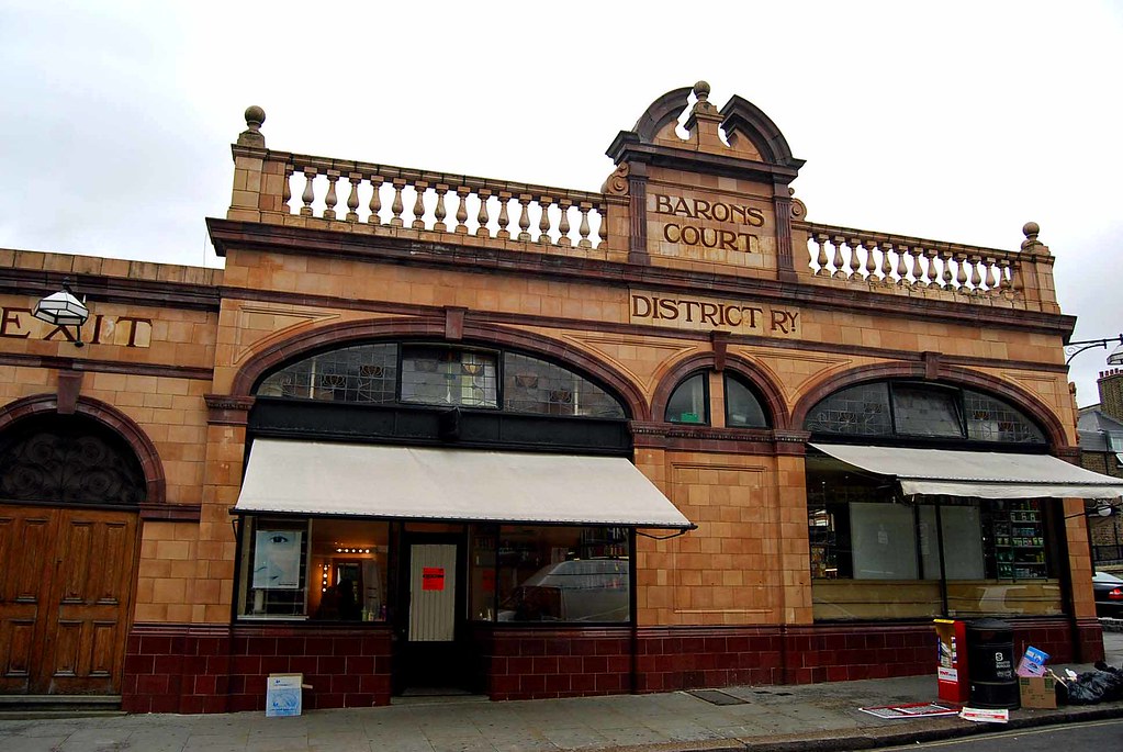 Barons Court District Ry built 1907 Now Barons Court under… Flickr