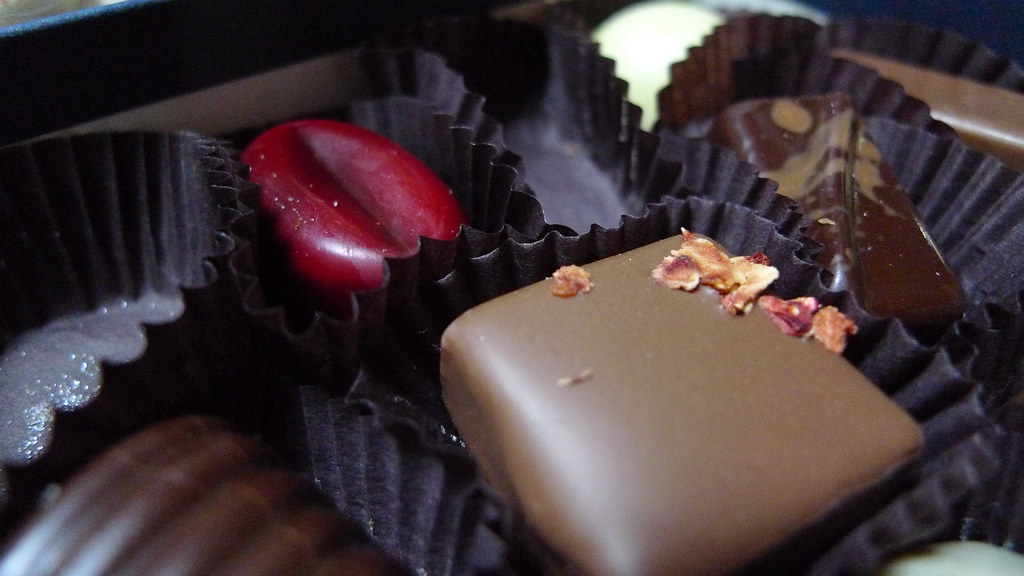 Handmade chocolates Kim brought David Shackelford Flickr