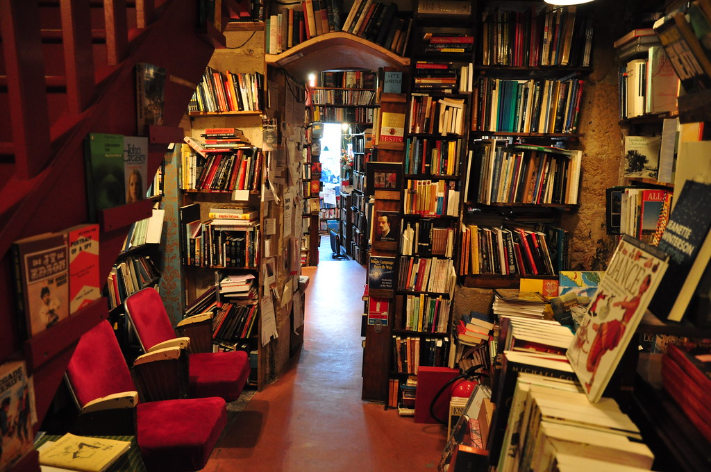Shakespeare and Company, a famous in Paris. Flickr