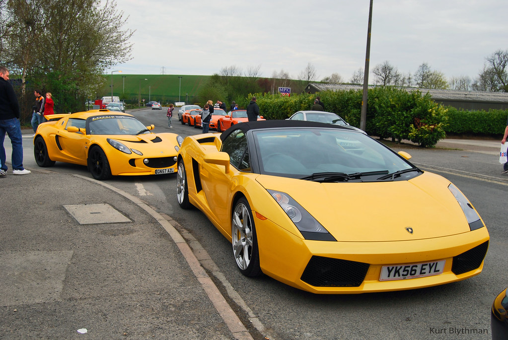 Gallardo Spyder & Lotus Exige S Kurt