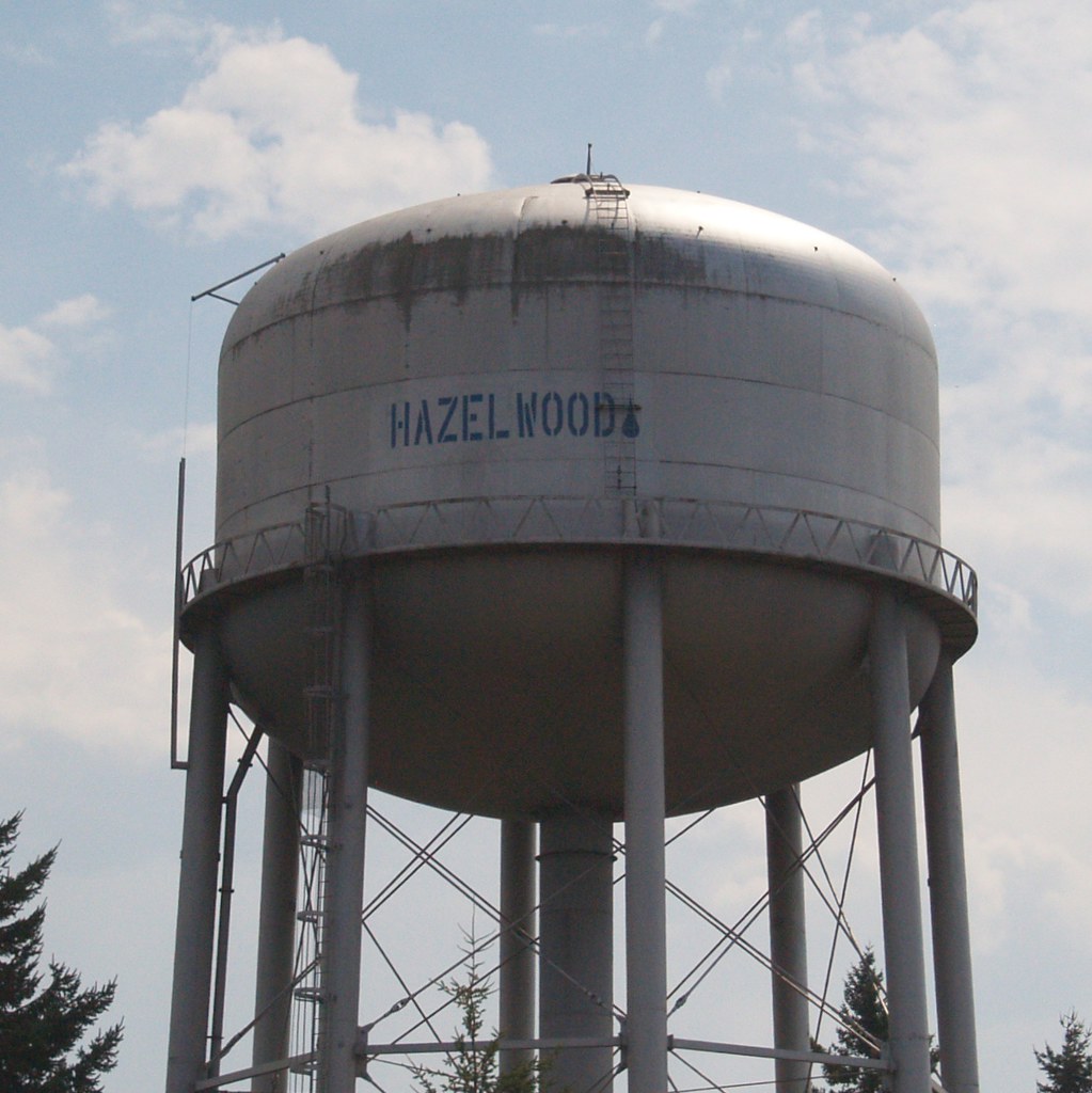 Hazelwood Water Tower Visit our website at calliesadventur… Flickr