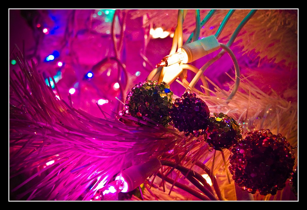 Vibrant Christmas Lights This is just a close up of my pin… Flickr