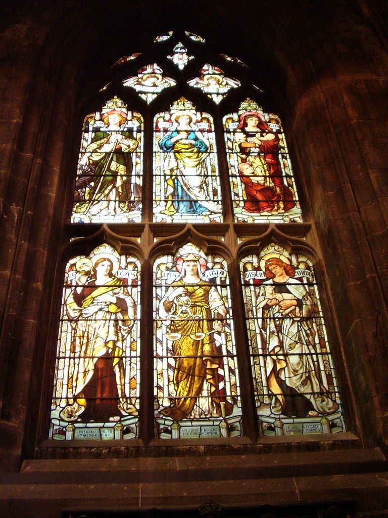 BurneJones Stained Glass Window Edinburgh Becca Flickr
