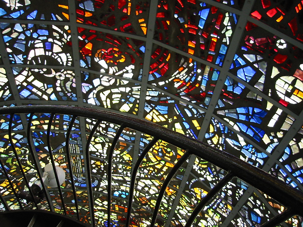 Stained Glass Tower Interior Erik Jaeger Flickr