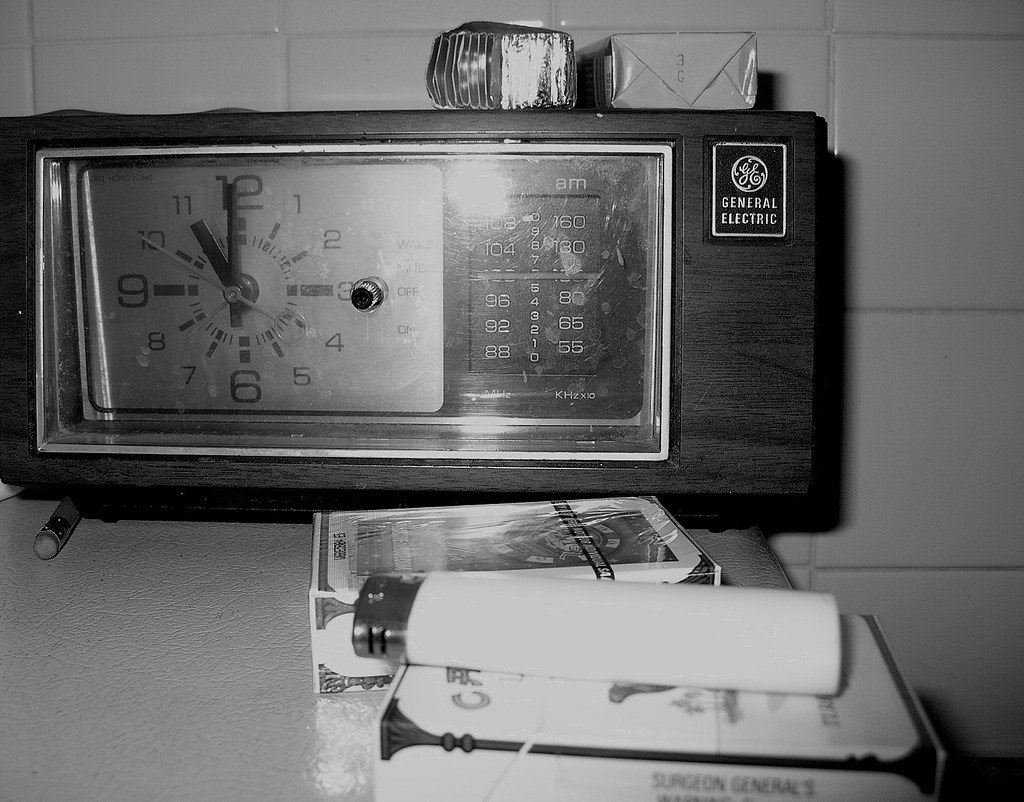 Clock radio You may notice, this is the same clock radio s… Flickr
