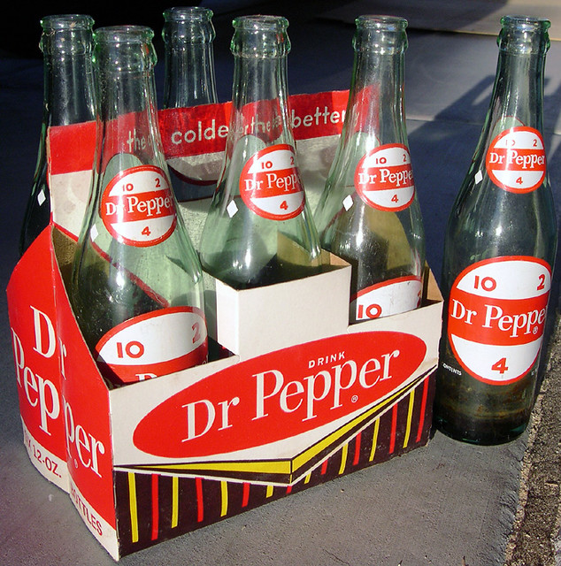 Dr. Pepper Bottles and Carrier, 1964 These had been sittin… Flickr