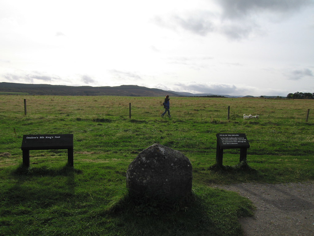 Culloden "Field of the English" Somewhere here the Governm… Flickr