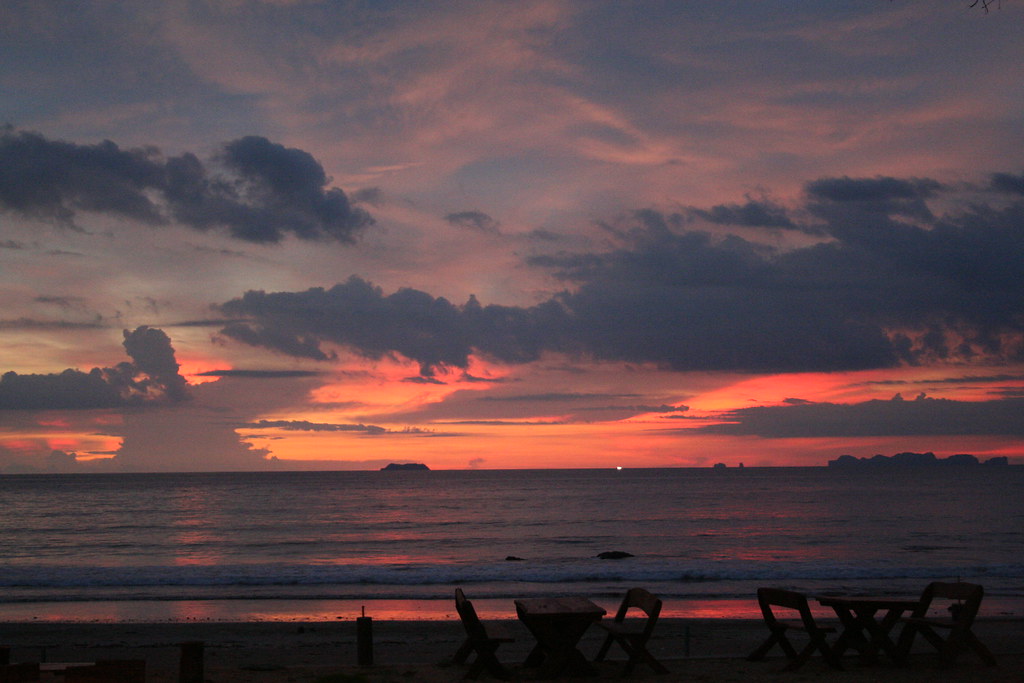 IMG_0954 Sunset at Khlong Dao Beach Koh Lanta