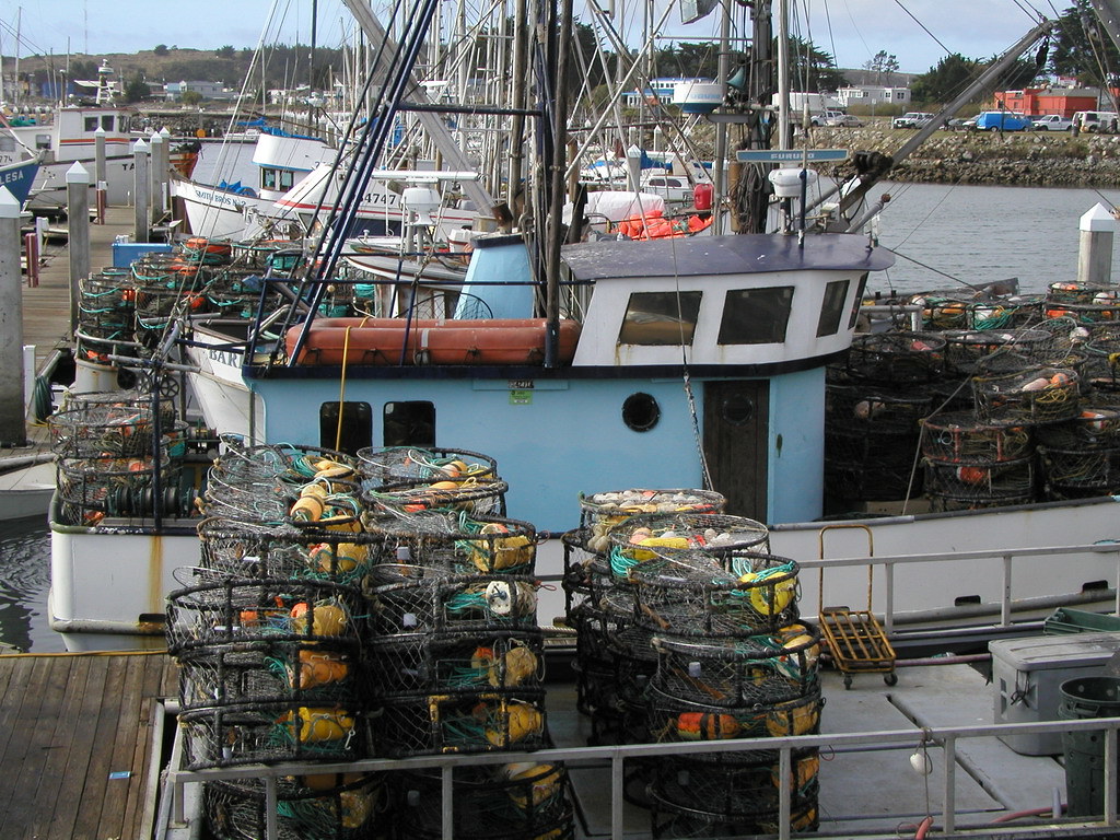 Crab fishing boats at Half Moon Bay Fishing boats at Half … Flickr