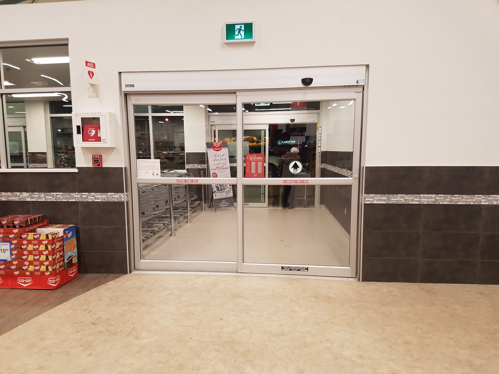 Automatic Doors at Saskatoon Coop Store in Martensville Flickr
