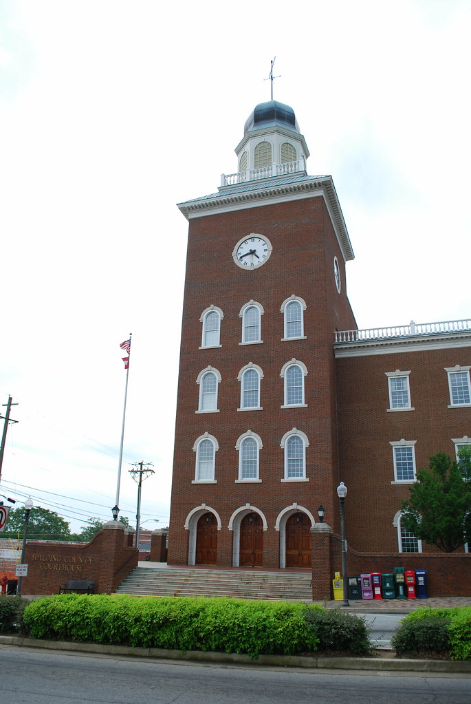 Spalding County Courthouse Spalding County Courthouse. Gri… Flickr