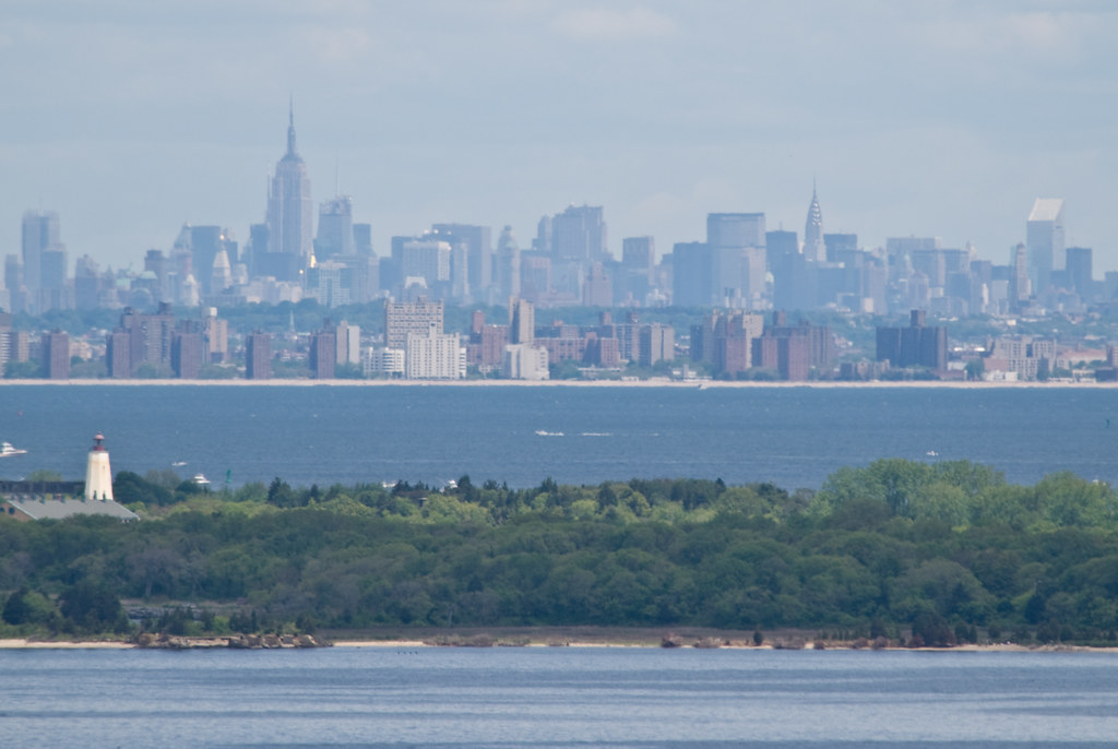 NYC skyline from Atlantic Highlands, NJ Shot from Mt. Mitc… Flickr