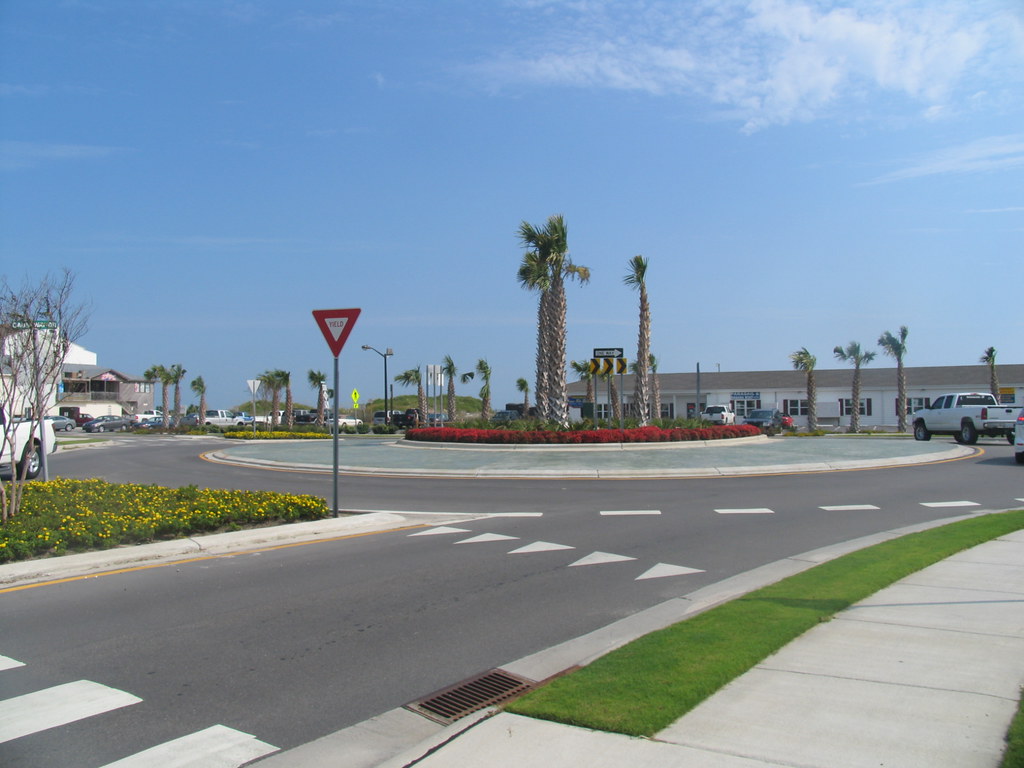 Ocean Isle Beach Roundabout NC 904 now ends at this recent… Flickr