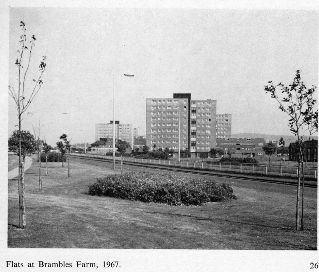 Flats at Brambles Farm, 1967 Flats at Brambles Farm, 1967 Flickr