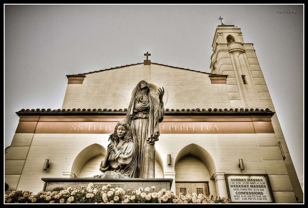 Saints Felicitas and Perpetua Church & School View On Blac… Flickr