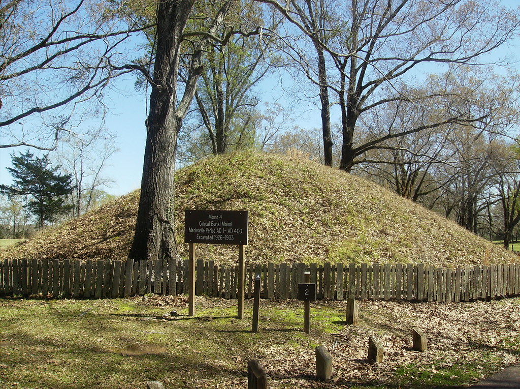Mound 4 Conical Burial Mound Marksville Mounds, Marksvil… Flickr