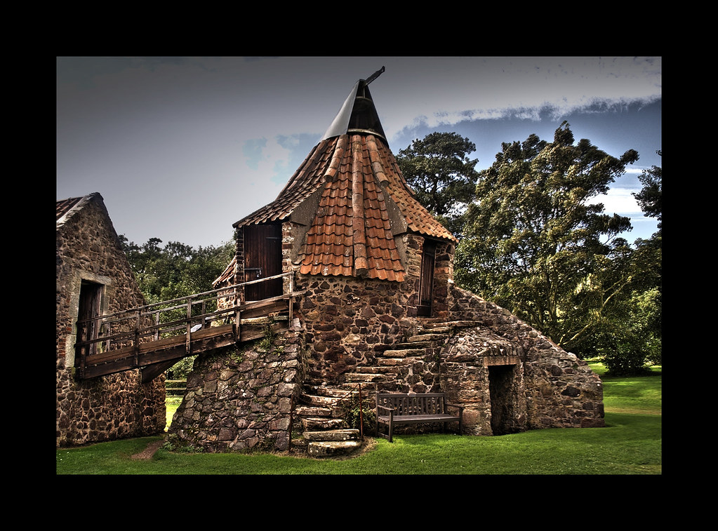 Hobbit house First go at HDR. Preston Mill in East Linton