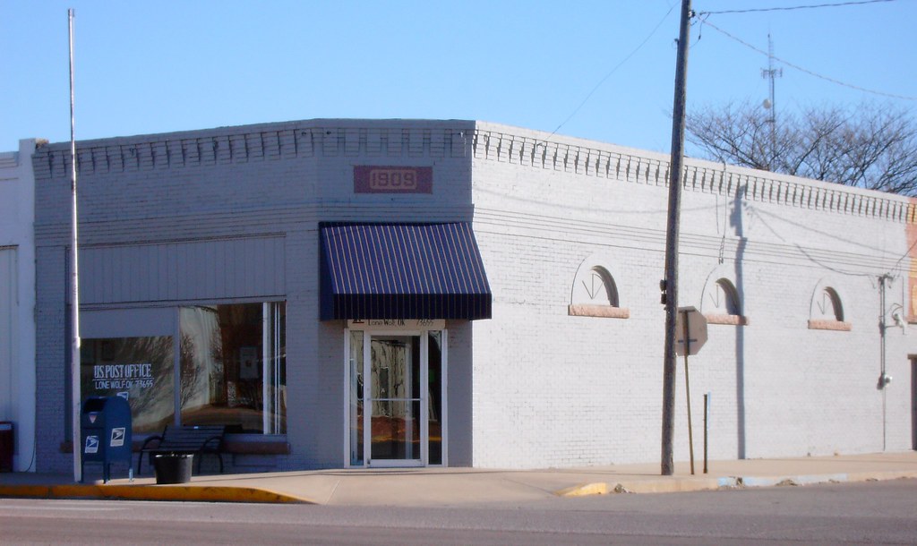 Post Office 73655 (Lone Wolf, Oklahoma) Lone Wolf is locat… Flickr