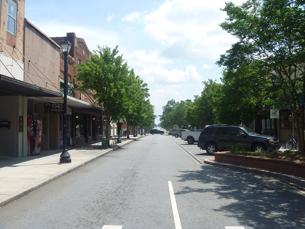 Downtown Greenville NC Looking down S. Evans Street Flickr
