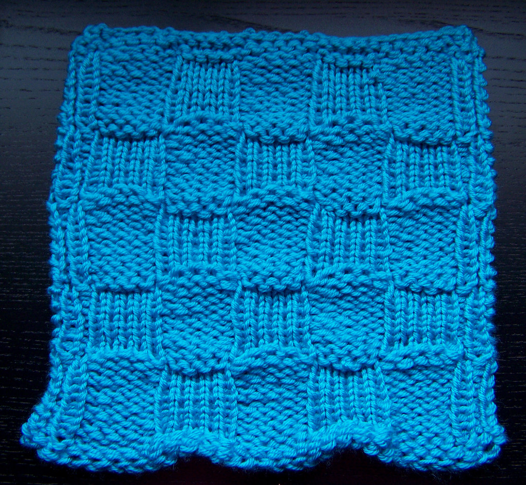square 2a A loom knit square, part of the 2008 afghan pro… Flickr