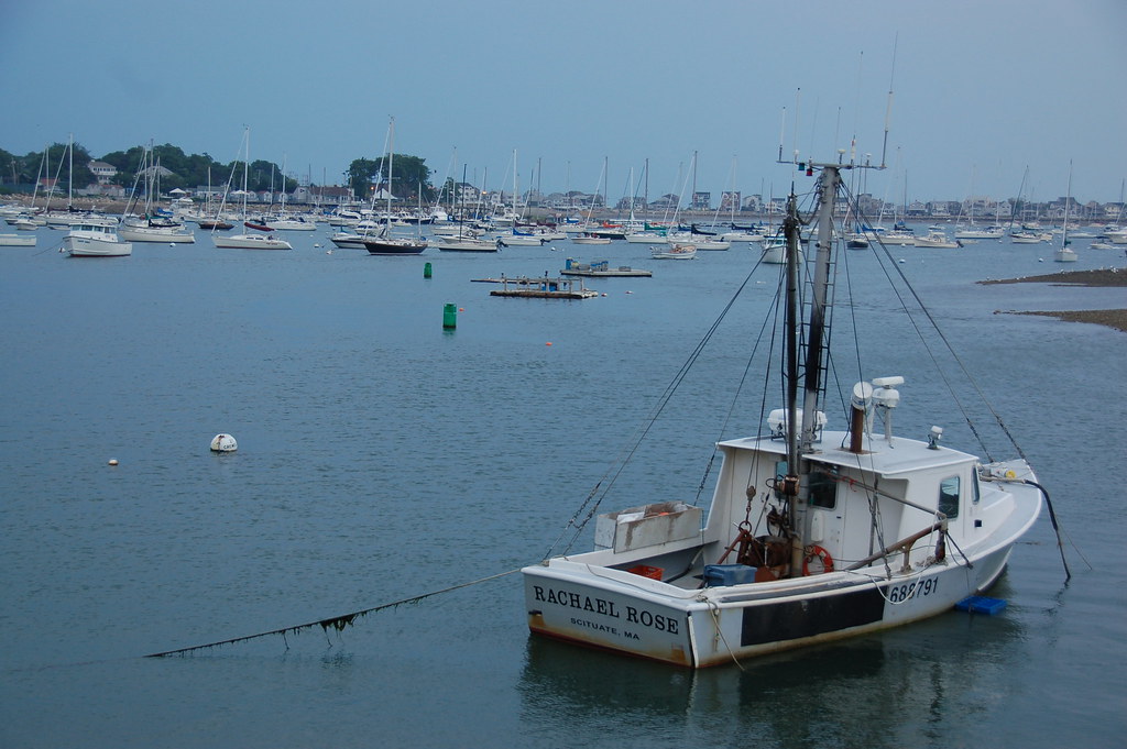 Boats in Scituate Harbor Chris Devers Flickr