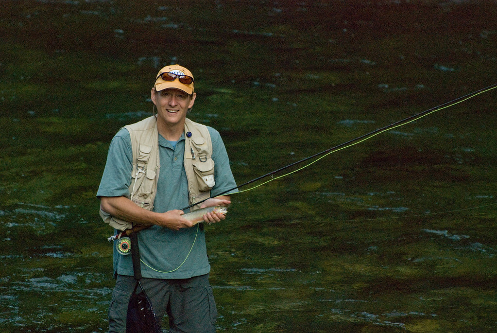Keith fly fishing on the St Joe River, Idaho Scott Butner Flickr
