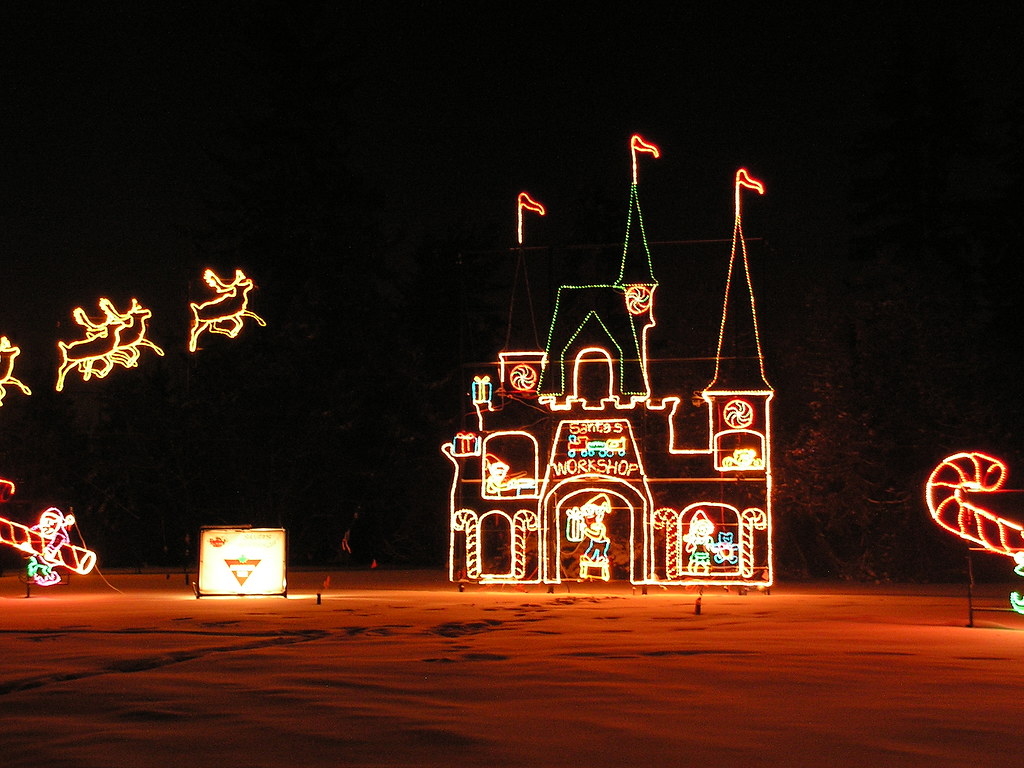 2008 Enchanted Forest Christmas Light Display Wendy Cooper Flickr