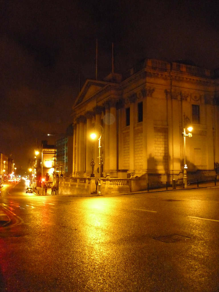 Dublin City Hall Night Vexillus Flickr