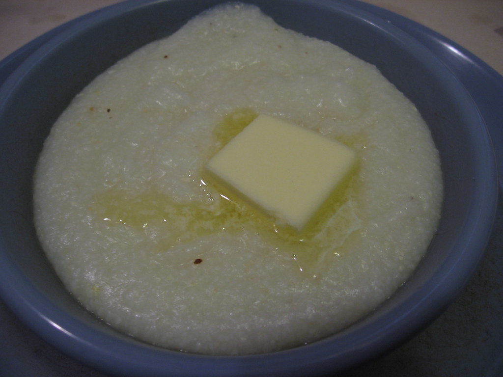 Hominy Grits with Butter 2 iirraa Flickr