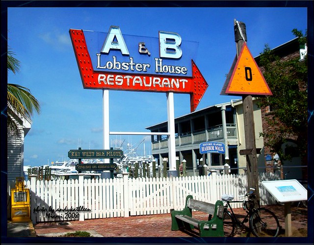 Key West restaurant A&B Lobster House AQTran Flickr