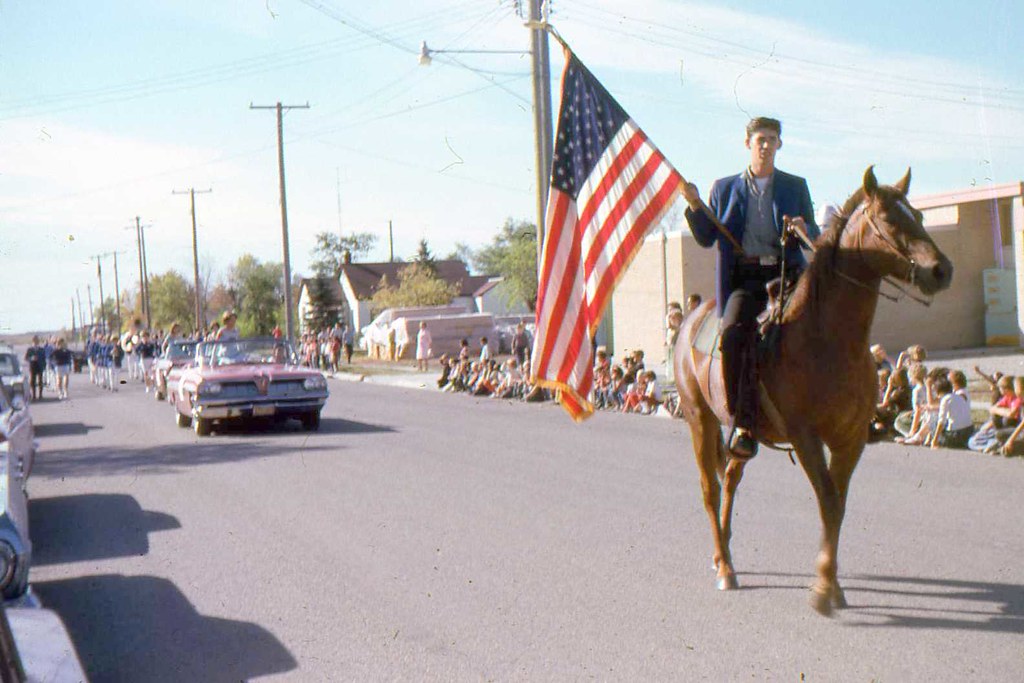 Dunseith High School parade Richard Slyter lead… Flickr