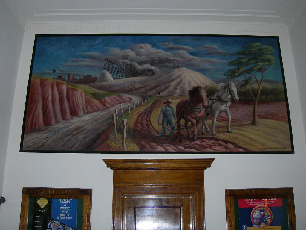 Fredericktown, Missouri Post Office Mural a photo on Flickriver