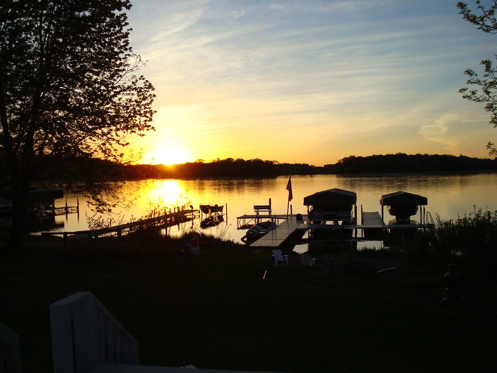 Big marine lake by mnlakeplace Big Marine Lake sun set by … Flickr