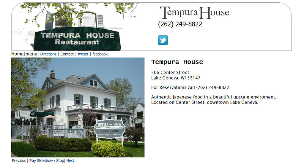 tempurahouse Another version of the Tempura House website
