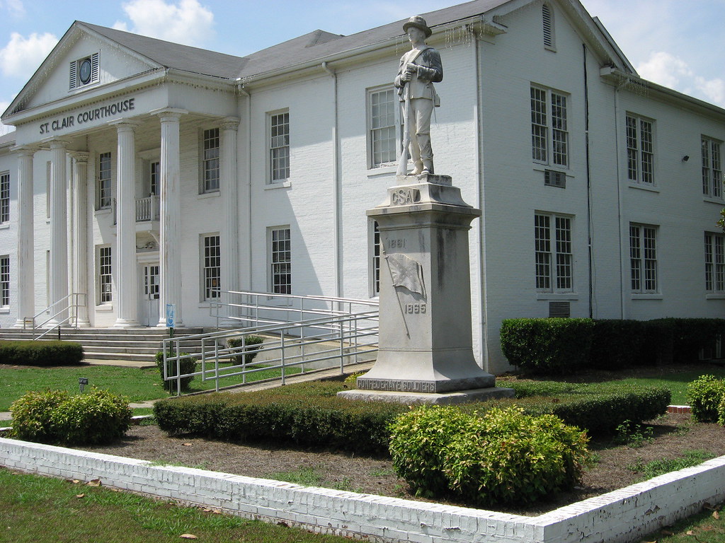 St. Clair county Court House Proud Heritage. Ashville, Ala… Flickr