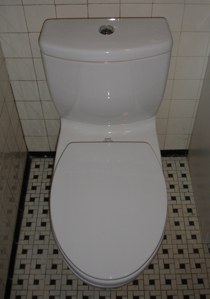New Toto toilet installation. iwantamonkey Flickr
