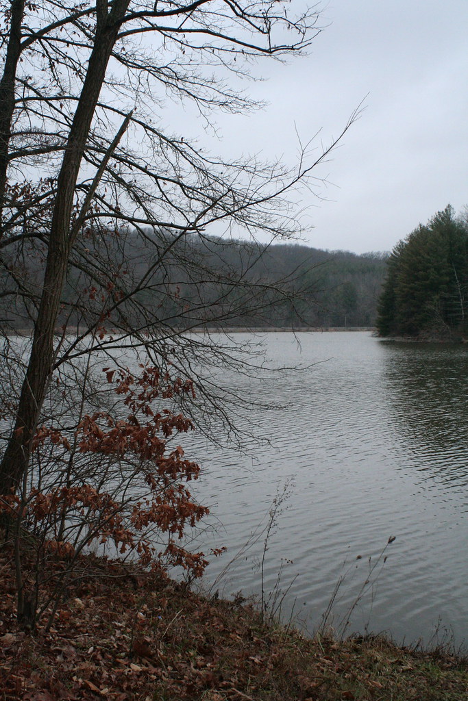Kincaid Lake Kincaid Lake on a cloudy winter's day. blkittell Flickr
