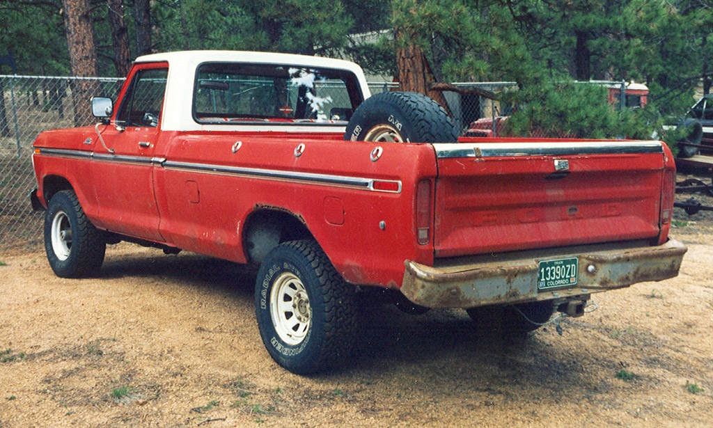 1979 Ford F150 Custom 4x4 My trusty old beater truck. It'… Flickr