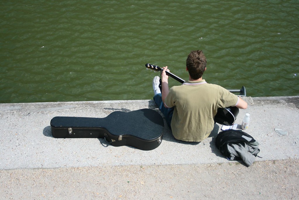 Lonely Guitar Julien Flickr