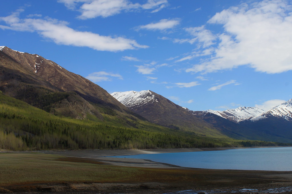 Eklutna Lake Mountainscape The hillsides around Eklutna la… Flickr