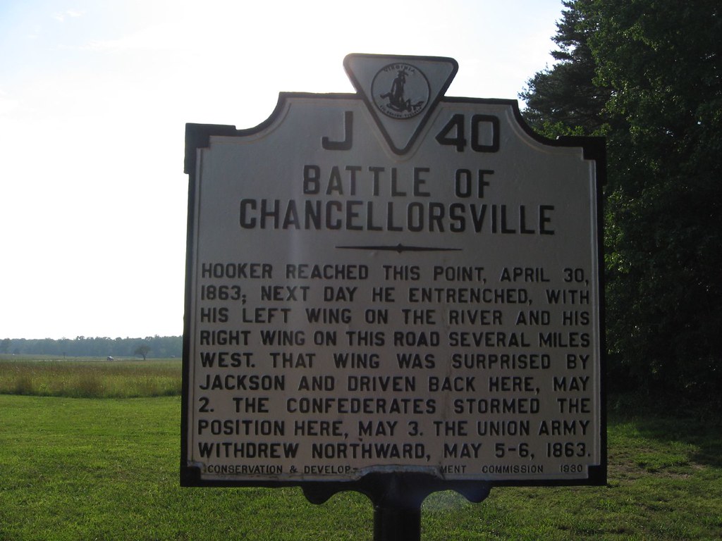 Battle of Chancellorsville, Virginia Historical Marker No.… Flickr