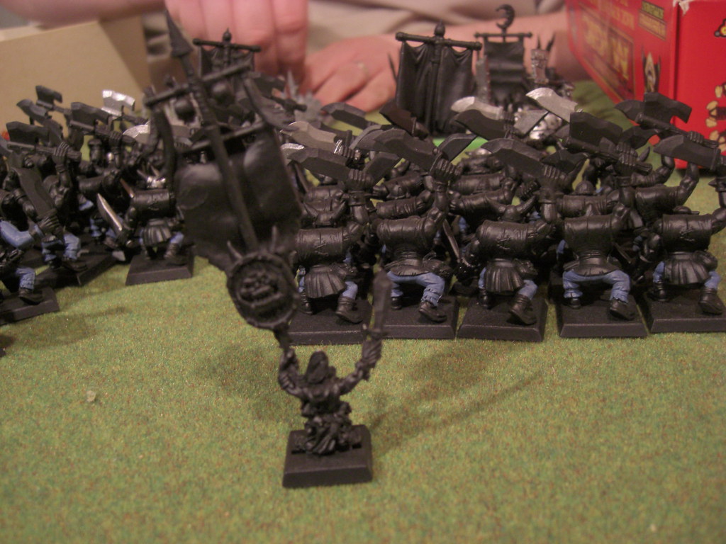 Goblin Battle Standard champ A mightly battle between the … Flickr