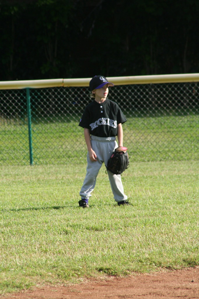 Ryder baseball 1st hit and run! Flickr
