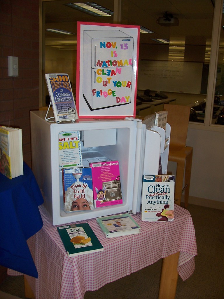 National Clean Out Your Refrigerator Day '07 creative bulletin boards