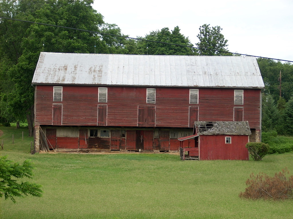 Red Barn White Deer Township An old red barn in White Deer… Flickr