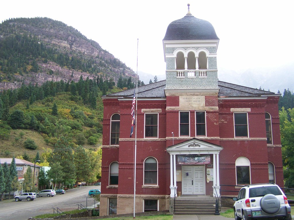 Ouray County Courthouse Ouray CO nrhp Kevin Stewart Flickr